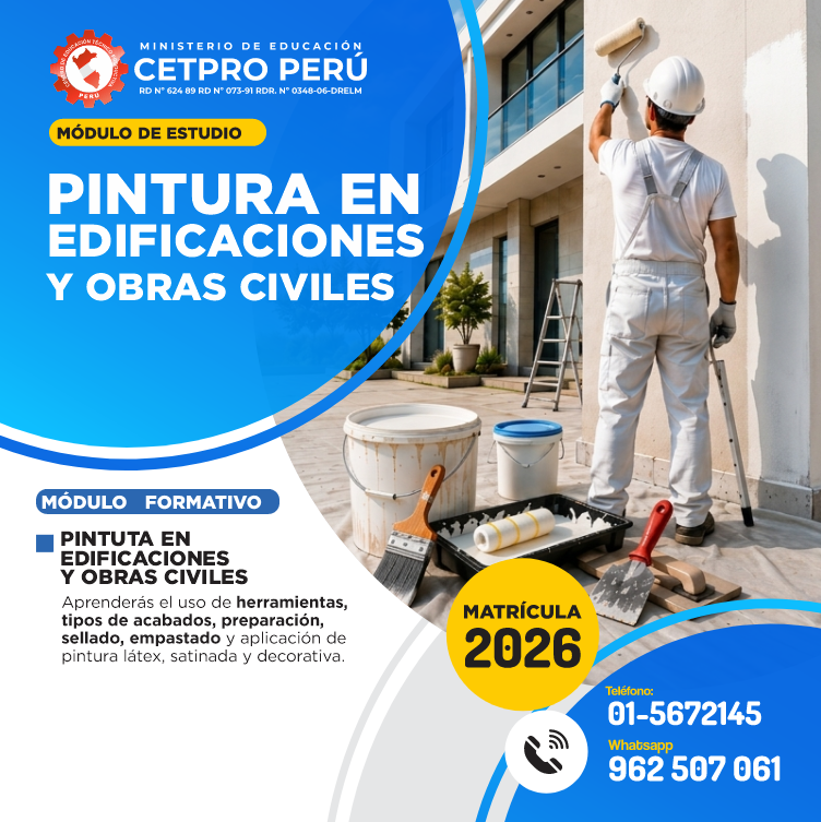 Pintura en Edificaciones y Obras Civiles